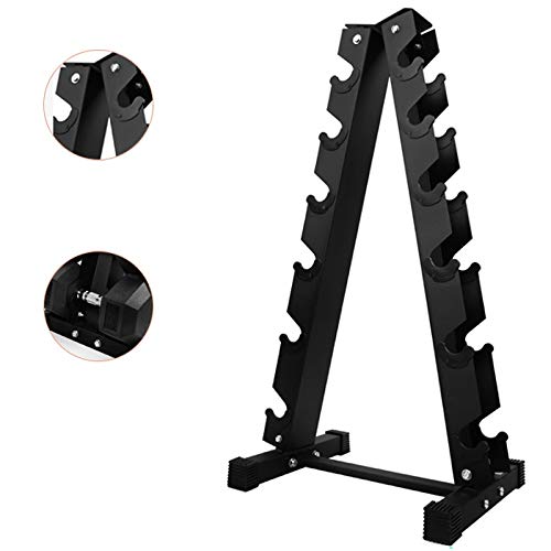 Mancuernas Estante Soporte Equipamiento Deportivo de Interior Soporte de Rack Fitness en casa para Hombres Equipo de Gimnasio Solo Vende estanterías