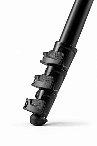 Manfrotto Mkbfrla4Bk-Bh - Trípode (8 Kg, 3 Pata(S), 151 Cm, Negro, Plata, 40 Cm, 360°)