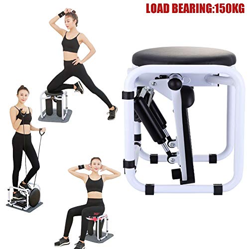 Máquina de Step para Fitness, Mini Stepper Cardio Fitness, Aparatos para Hacer Ejercicio Casa Multifuncional - Entrenando el Abdomen y Las Piernas, Carga máxima -150KG