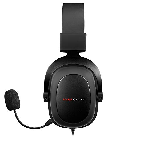 Mars Gaming MH5, auriculares Surround 7.1, Drivers 53mm, micrófono extraíble