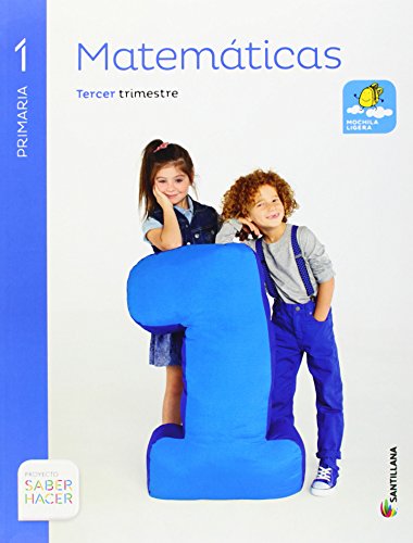 Matemáticas Mochila Ligera. 1 Primaria Saber Hacer - Pack de 3 libros -  9788468020174