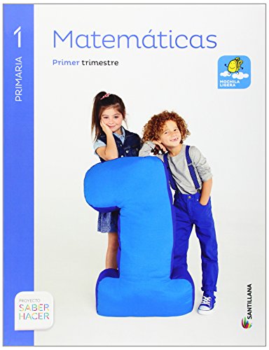 Matemáticas Mochila Ligera. 1 Primaria Saber Hacer - Pack de 3 libros -  9788468020174