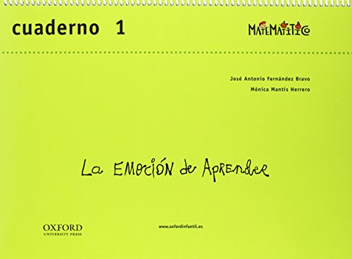 Matematitico 3 Años Pack Cuaderjo de Ejercicios 1 Alum (Matematítico) - 9788467395525