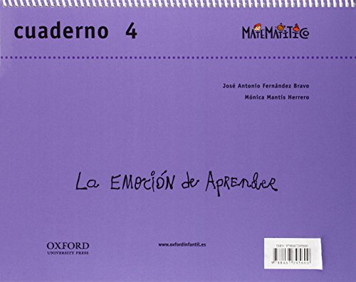 Matematitico 4 Años Pack Cuaderjo de Ejercicios 4 Alum (Matematítico) - 9788467395600