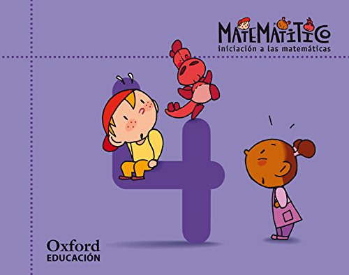 Matematitico 4 Años Pack Cuaderjo de Ejercicios 4 Alum (Matematítico) - 9788467395600