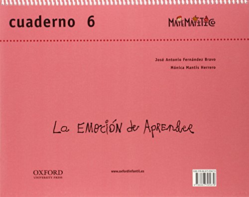 Matematitico 5 Años Pack Cuaderjo de Ejercicios 6 Alum (Matematítico) - 9788467395662