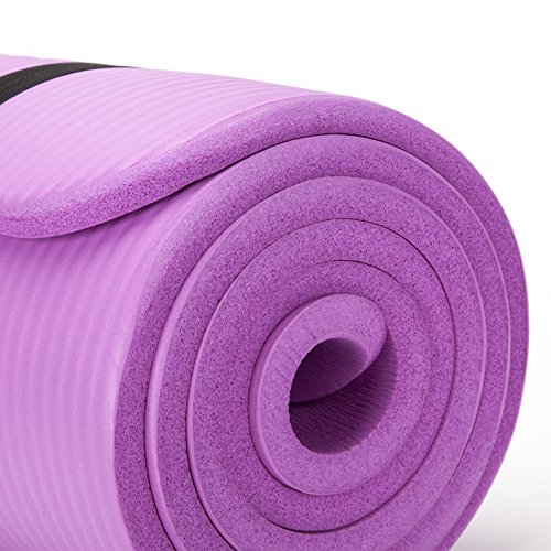 Maximo Exercise Mat NBR Fitness Mat - Multi Purpose - 183 x 60 x 1.2 centimetres - Yoga, Pilates, Sit-Ups, Stretching, Home, Gym - Perfect for Men and Women.