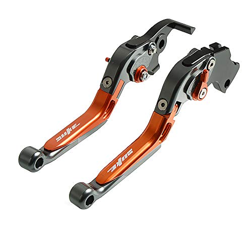 Motocicleta CNC Adjustable Palanca de Embrague de Freno para KTM Duke/RC 125 2011-2019 Duke/RC 200 2014-2019 Duke/RC 390 2013-2019-TOTO