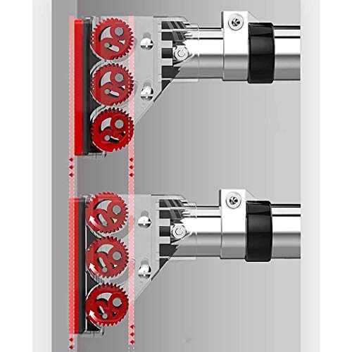 Musculación Pull-ups Puerta Barras horizontales de Pared Interior Pull-ups domésticos-Corte Libre unipolar Wall aparatos de Ejercicios Bares Colgantes (Color : Silver, Size : 130-175cm)