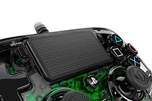 Nacon - Mando Compacto para PS4, color Cristal Verde