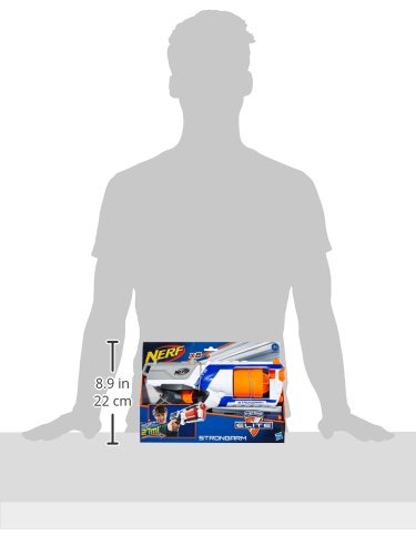 Nerf - Lanzadardos Strongarm Elite (Hasbro 36033E35). Exclusivo de Amazon.