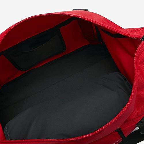 Nike Nk Acdmy Team M Duff Gym Duffel Bag, Unisex adulto, University Red/Black/(White), MISC