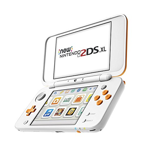 Nintendo New 2DS XL - Consola Portátil, Color Blanco y Naranja