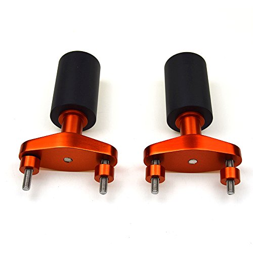 Nuevo Naranja CNC marco deslizadores protectores Guard para KTM Duke 125 200 390 2012 13 14 15