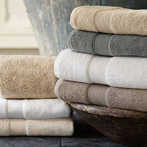 N/X Toalla De Playa De Algodón Puro, Toalla De Baño De 70 * 140 Cm 650 G, Toalla De Baño Gruesa para Baño De Adultos, Toalla De Baño De Algodón Puro para Adultos,Suave Y Súper Absorbente Gris Oscuro