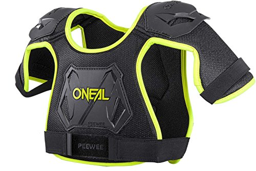 O'Neal Peewee - Protecciones bicicleta para el pecho, Negro, M