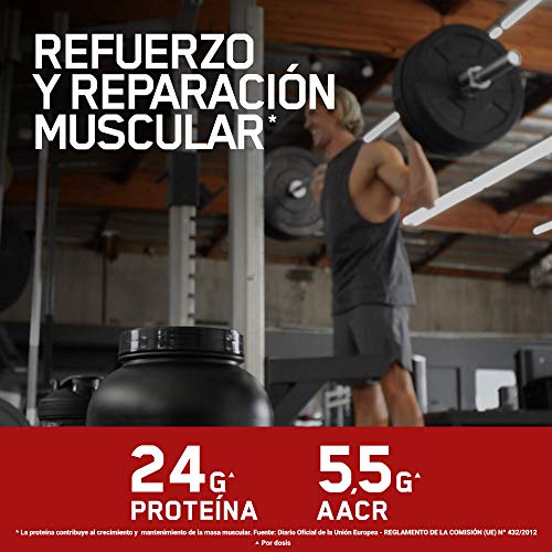 Optimum Nutrition ON Gold Standard 100% Whey Proteína en Polvo Suplementos Deportivos, Glutamina y Aminoacidos, BCAA, Double Rich Chocolate, 29 porciones, 900g, Embalaje puede variar