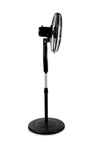 Orbegozo SF 0149 - Ventilador de pie con 5 aspas, 3 velocidades, 60 W de potencia, 40 cm de diámetro y diseño en color gris y negro