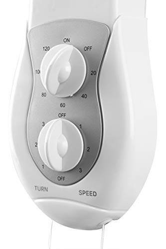 Orbegozo WF0139 Ventilador de Pared, 45 W, 3 Velocidades, Color blanco