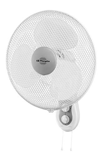 Orbegozo WF0139 Ventilador de Pared, 45 W, 3 Velocidades, Color blanco