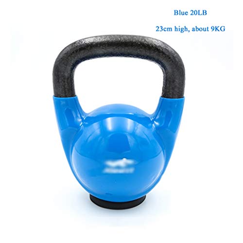 Pesa de gimnasia Mancuernas, Kettlebells de Gimnasio con Colchonetas de Goma, para El Brazo, Ejercicios Musculares de Espalda, para Estocadas, Ejercicios de Levantamiento de Pesas Mancuerna pequeña