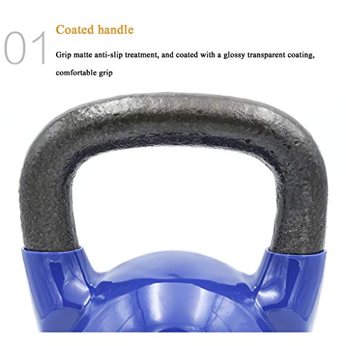 Pesa de gimnasia Mancuernas, Kettlebells de Gimnasio con Colchonetas de Goma, para El Brazo, Ejercicios Musculares de Espalda, para Estocadas, Ejercicios de Levantamiento de Pesas Mancuerna pequeña