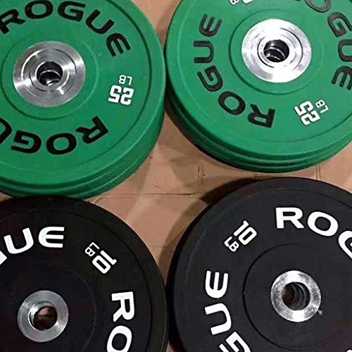 Pesas de Disco Discos de Pesas para Musculación 10 libras / 25 libras / 35 libras / 55 libras Olímpico Plate Varillas ponderado placas, placas solo peso de mancuerna o pesa Gimnasio en casa Crossfit D