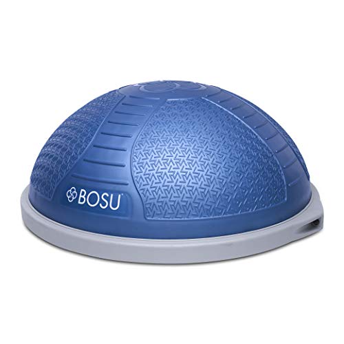 Physical Company BOSU Pro NextGen Entrenador de Equilibrio con diseño Texturizado, Unisex Adulto, Azul, 65 cm