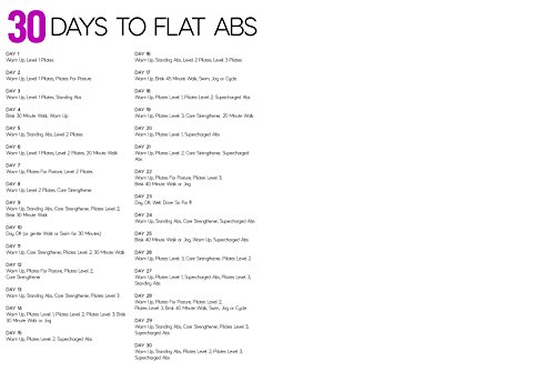 Pilates 30 Days to Flat Abs with Caroline Sandry