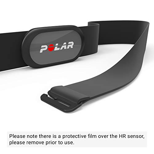 Polar H9 - Sensor de Frecuencia Cardíaca - ANT+ / Bluetooth - Sensor de FC Resistente al Agua con Elástico para Entrenar en el Gimnasio, Hacer Ciclismo, Correr o Practicar Deporte al Aire Libre