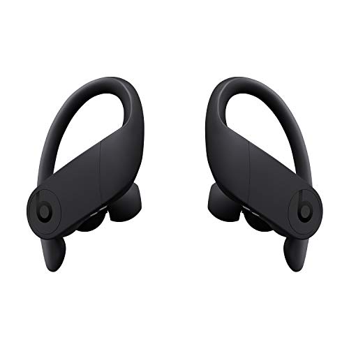 Powerbeats Pro - Auriculares intraurales inalámbricos - Chip Apple H1, Bluetooth de Clase 1, 9 horas de sonido ininterrumpido, resistentes al sudor - Negro