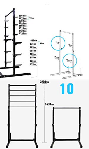 Pull up Fitness - Multiestación, Negra