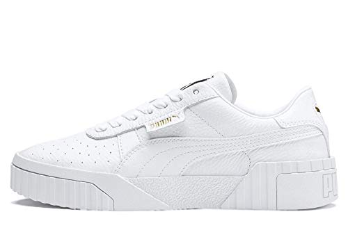 PUMA Cali WN'S, Zapatillas para Mujer, Blanco White White, 38 EU