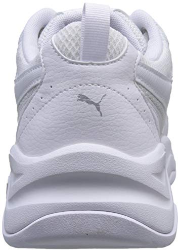 PUMA Cilia, Zapatillas para Mujer, Blanco White/Gray Violet Silver, 38 EU