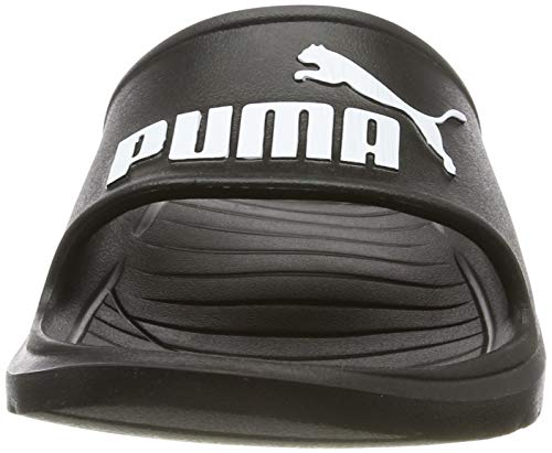 PUMA DIVECAT V2, Sandalias deslizantes Unisex-Adulto, Negro Black White, 42 EU