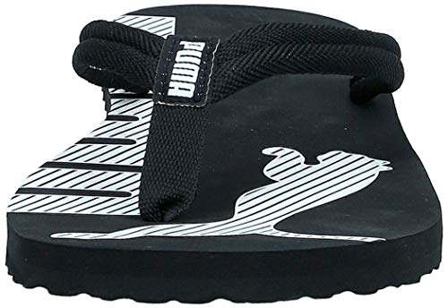 PUMA Epic Flip V2, Chanclas Unisex-Adulto, Negro (Black/White), 43 EU