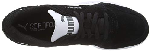 PUMA ICRA Trainer SD, Zapatillas Unisex-Adulto, Negro (Black/White), 44 EU