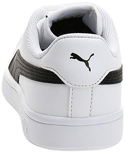 PUMA Smash V2 L, Zapatillas Unisex-Adulto, Blanco White Black, 40 EU