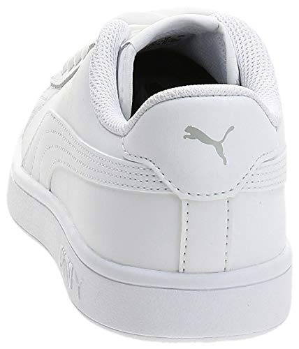 PUMA Smash V2 L, Zapatillas Unisex-Adulto, Blanco White White, 41 EU