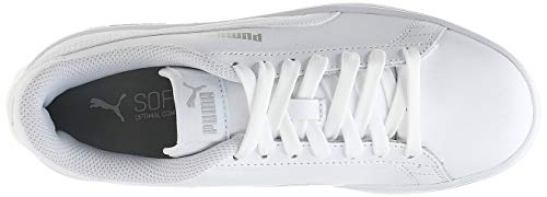 PUMA Smash V2 L, Zapatillas Unisex-Adulto, Blanco White White, 41 EU