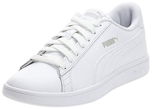 PUMA Smash V2 L, Zapatillas Unisex-Adulto, Blanco White White, 42 EU