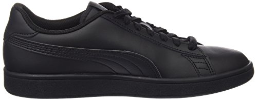 PUMA Smash V2 L, Zapatillas Unisex-Adulto, Negro Black Black, 41 EU