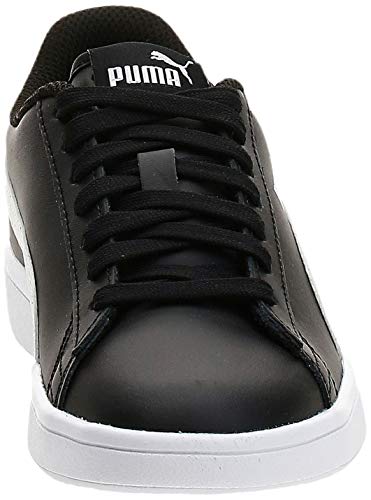 PUMA Smash V2 L, Zapatillas Unisex-Adulto, Negro Black White, 43 EU