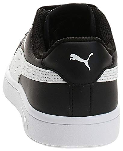 PUMA Smash V2 L, Zapatillas Unisex-Adulto, Negro Black White, 43 EU