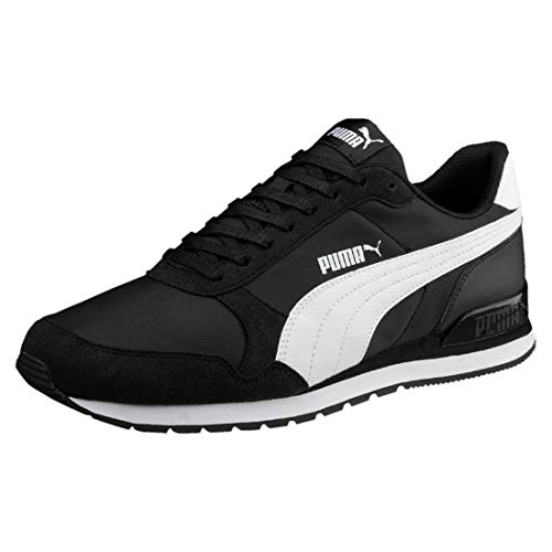 PUMA St Runner V2 NL, Zapatillas Unisex Adulto, Negro Black White, 40.5 EU