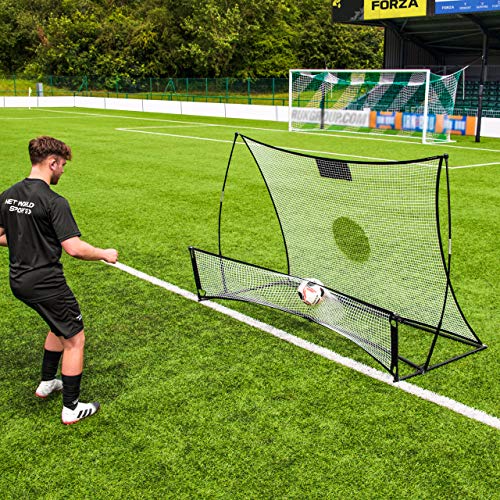 RapidFire Flash II Red de Rebote ‘Pop-Up’ - Red Reboteadora para Entrenamientos de Fútbol