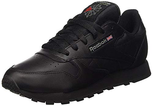 Reebok Classic Leather - Zapatillas de cuero para hombre, color negro (int-black), talla 42