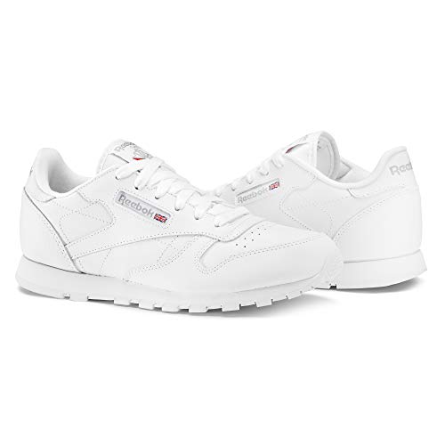 Reebok Classic Leather, Zapatillas de Running Niños, Blanco (White), 37 EU