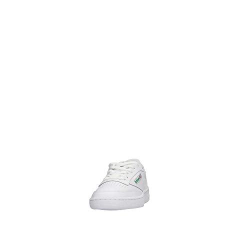 Reebok Club C 85, Zapatillas Deportivas para Interior Hombre, Blanco (Int / White / Green), 42.5 EU