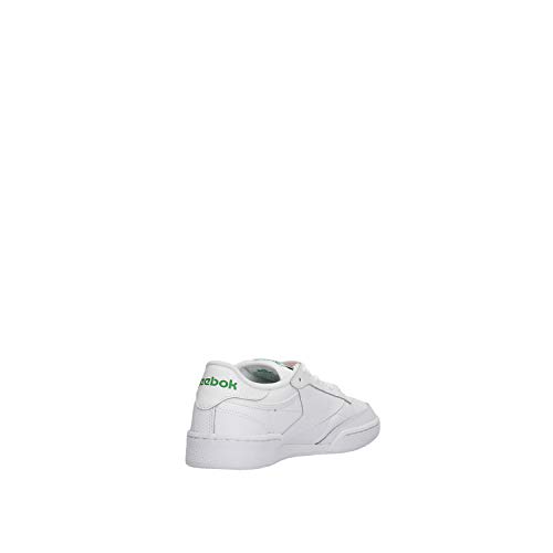 Reebok Club C 85, Zapatillas Deportivas para Interior Hombre, Blanco (Int / White / Green), 42.5 EU